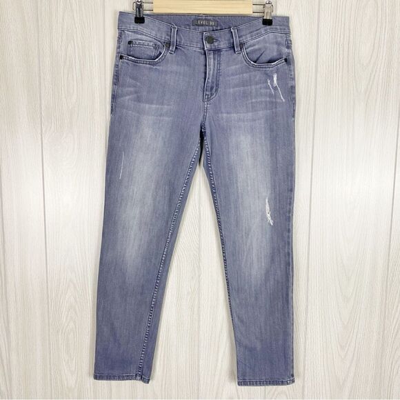 Level 99 | Straight Leg Jean In Blue Jay Size 27 - Picture 1 of 11